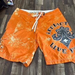 Men’s Affliction Swim trunks